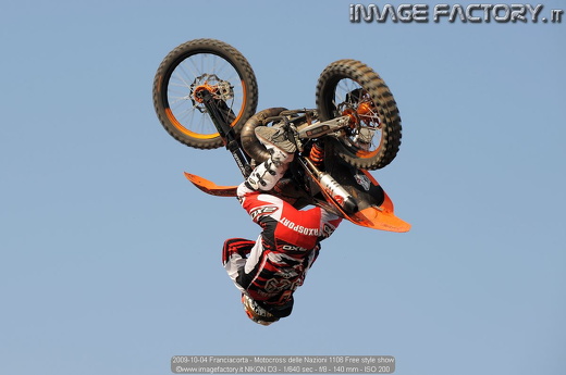 2009-10-04 Franciacorta - Motocross delle Nazioni 1106 Free style show